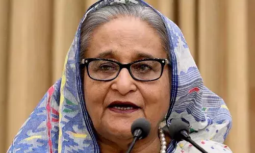Sheikh Hasina : మరణశిక్షపై బంగ్లా మాజీ ప్రధాని హసీనా తొలి స్పందన ఇదే.. Sheikh Hasina : మరణశిక్షపై బంగ్లా మాజీ ప్రధాని హసీనా తొలి స్పందన ఇదే..