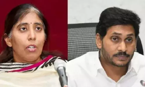 JAGAN: అన్న ఎడమొహం.. చెల్లెలు పెడమొహం