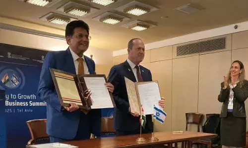 India-Israel FTA : భారత్-ఇజ్రాయెల్ మధ్య చారిత్రక FTAకి రంగం సిద్ధం.. మార్గదర్శకాలపై సంతకాలు. India-Israel FTA : భారత్-ఇజ్రాయెల్ మధ్య చారిత్రక FTAకి రంగం సిద్ధం.. మార్గదర్శకాలపై సంతకాలు.