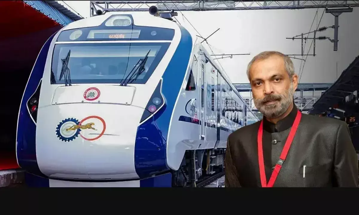 Sudhanshu Mani: వందేభారత్లో లోపాలున్నాయి ..రైలు రూపశిల్పి సుధాంశుమణి Sudhanshu Mani: వందేభారత్లో లోపాలున్నాయి ..రైలు రూపశిల్పి సుధాంశుమణి