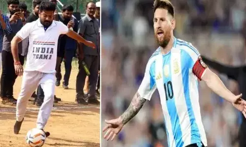 MESSI: హైదరాబాద్‌కు స్టార్ మెస్సీ