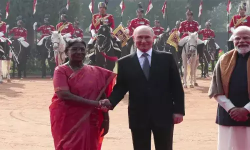 Putin: రాష్ట్రపతి భవన్‌లో పుతిన్‌కు ఘన స్వాగతం..