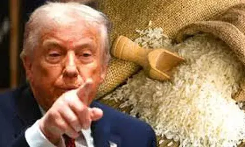 Donald Trump: బియ్యం దిగుమతులపై భారత్కు వార్నింగ్ ఇచ్చిన ట్రంప్ Donald Trump: బియ్యం దిగుమతులపై భారత్కు వార్నింగ్ ఇచ్చిన ట్రంప్