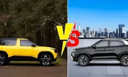Tata Sierra vs Hyundai Creta : టాటా సియెరా వర్సెస్ హ్యుందాయ్ క్రెటా.. ఈ రెండు ఎస్యూవీల్లో ఏది కొనడం బెస్ట్ Tata Sierra vs Hyundai Creta : టాటా సియెరా వర్సెస్ హ్యుందాయ్ క్రెటా.. ఈ రెండు ఎస్యూవీల్లో ఏది కొనడం బెస్ట్