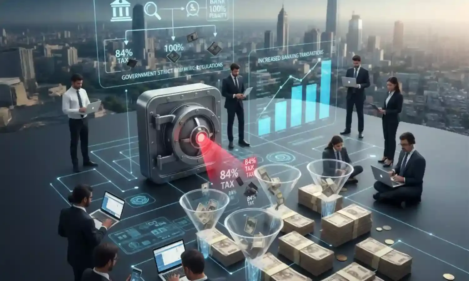 transactions: నగదు లావాదేవీలపై కేంద్రం ఉక్కుపాదం