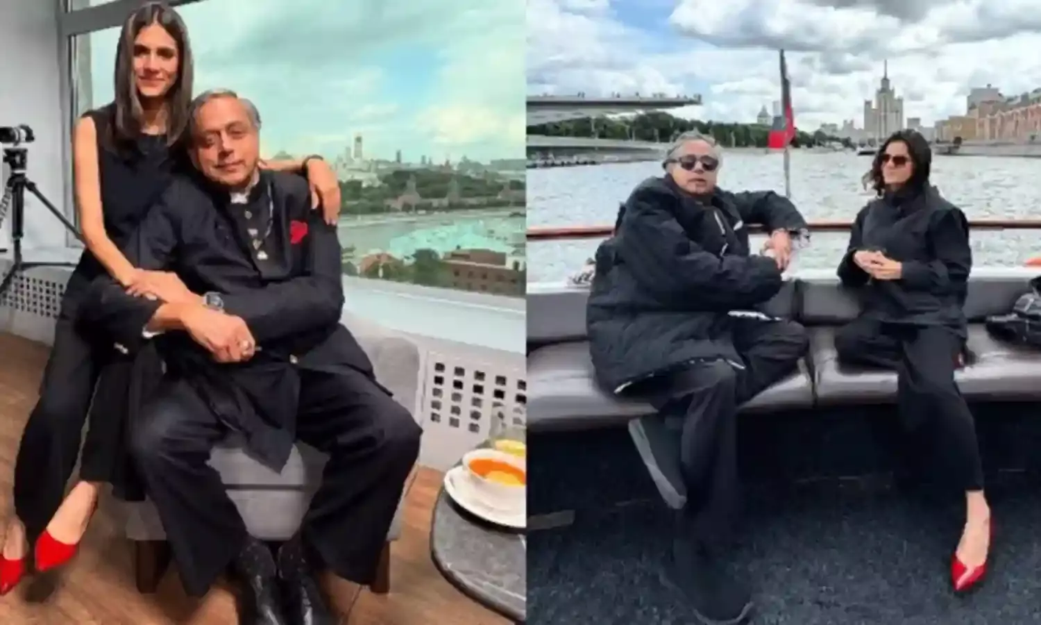 Shashi Tharoor: కాంగ్రెస్ ఎంపీ శశ థరూర్ తో రుంజున్ శర్మ.. ఎవరీమె.. Shashi Tharoor: కాంగ్రెస్ ఎంపీ శశ థరూర్ తో రుంజున్ శర్మ.. ఎవరీమె..