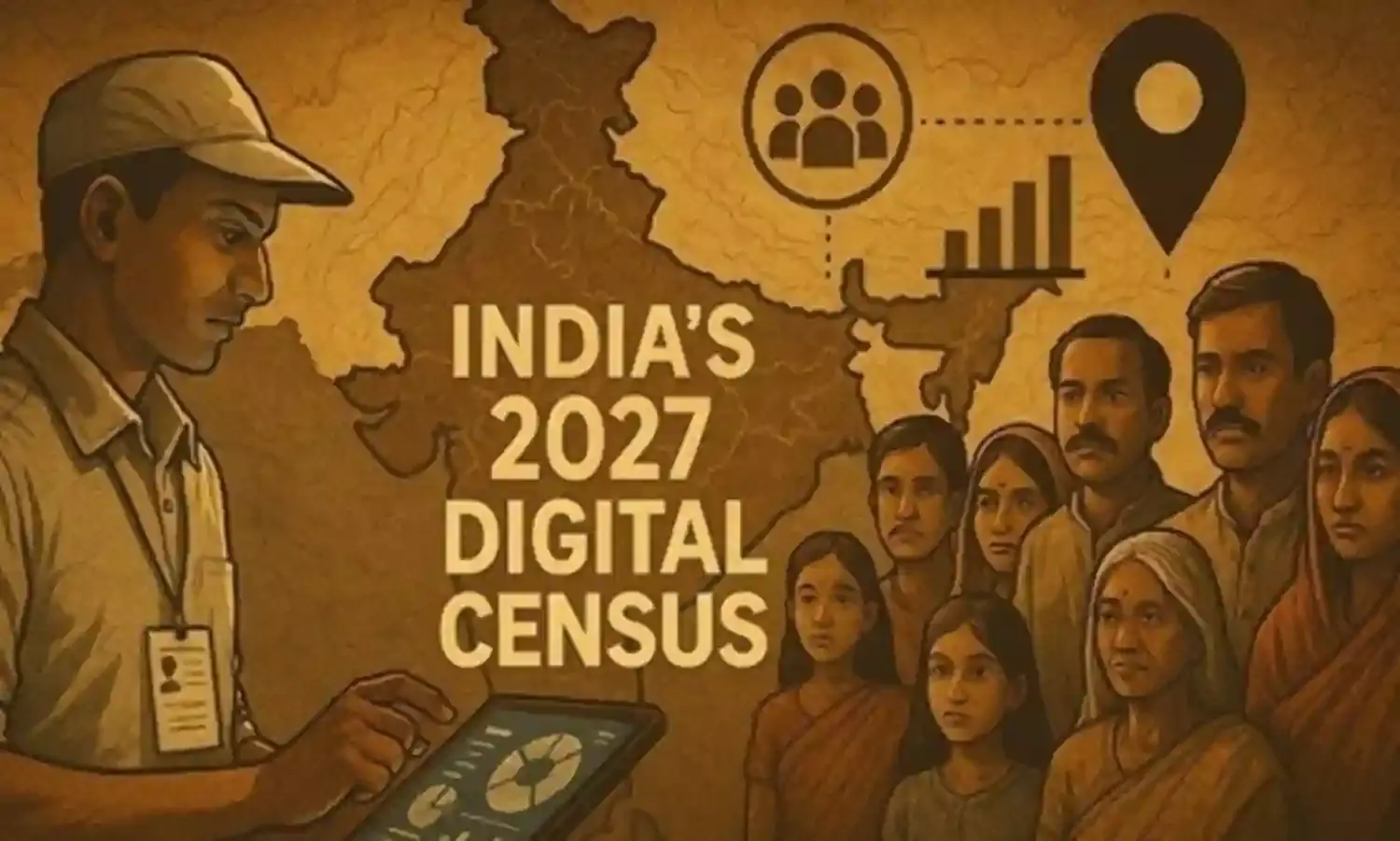 CENSUS: రెండు దశల్లో చరిత్రాత్మక డిజిటల్ గణన