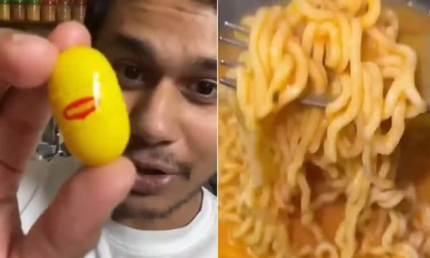 Maggi Capsules: సోషల్ మీడియాను షేక్ చేస్తున్న మ్యాగీ క్యాప్సూల్ Maggi Capsules: సోషల్ మీడియాను షేక్ చేస్తున్న మ్యాగీ క్యాప్సూల్