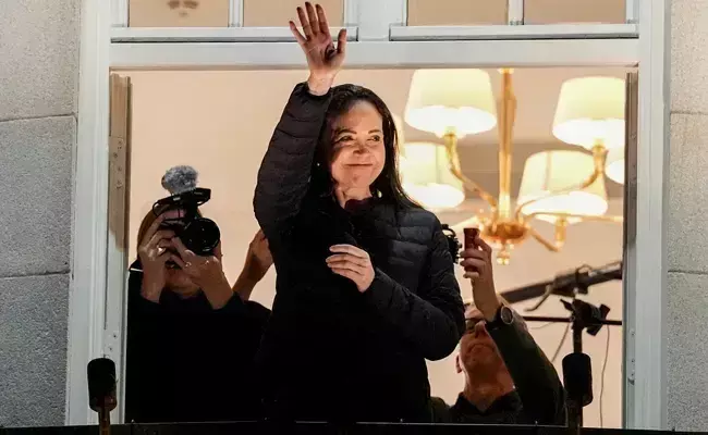 Maria Corina : అజ్ఞాతంలో ఉన్న వెనెజువెలా విపక్ష నేత ‘నోబెల్’ కోసం నార్వేకు ఎలా? Maria Corina : అజ్ఞాతంలో ఉన్న వెనెజువెలా విపక్ష నేత ‘నోబెల్’ కోసం నార్వేకు ఎలా?