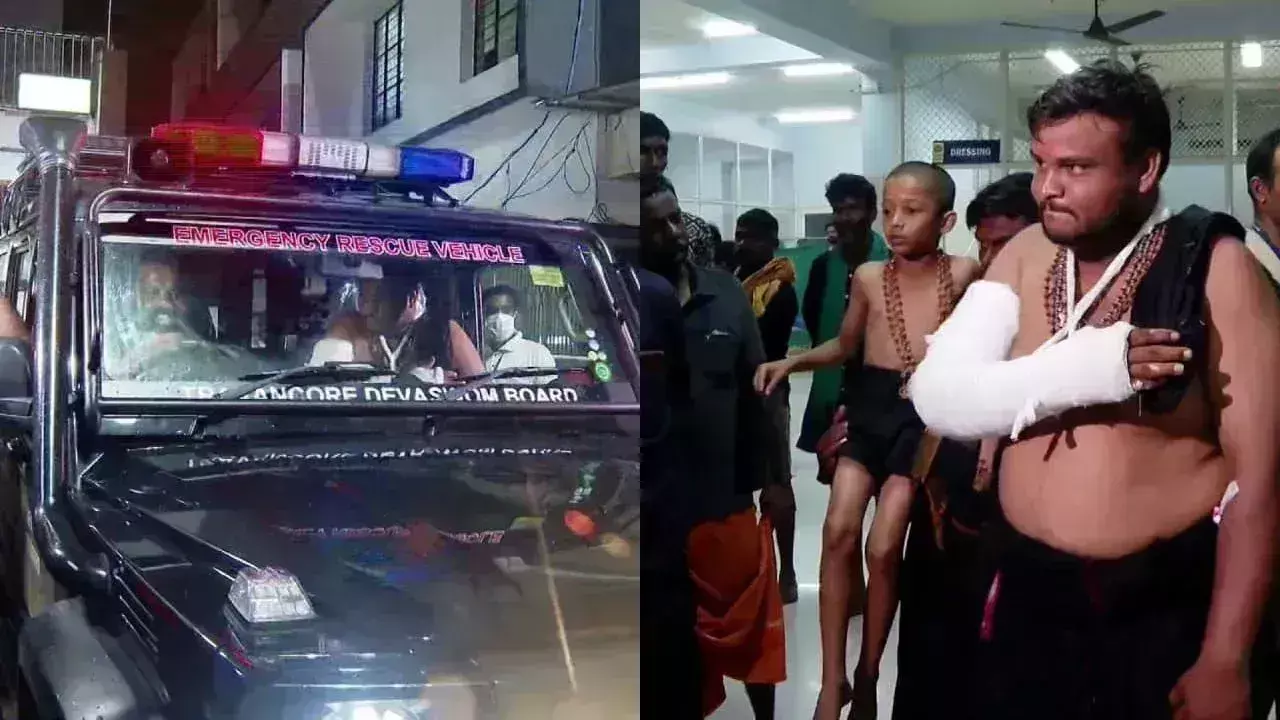 Sabarimala: శబరిమలలో ఏపీ భక్తులపైకి దూసుకెళ్లిన ట్రాక్టర్ Sabarimala: శబరిమలలో ఏపీ భక్తులపైకి దూసుకెళ్లిన ట్రాక్టర్