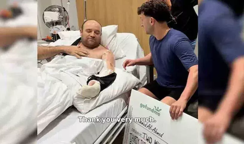 Australia: బోండీ బీచ్‌ హీరో అహ్మద్‌ అల్ అహ్మద్‌ కు రూ.14 కోట్ల నజరానా