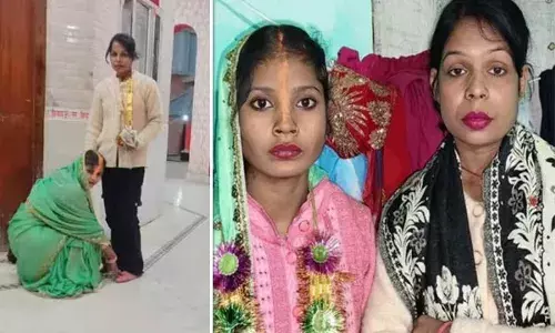 Bihar:  గ్యాస్ స్టవ్ చుట్టూ ఏడడుగులు వేసి పెళ్లి చేసుకున్న ఇద్దరు యువతులు