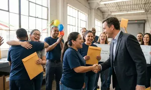 Best Boss Ever : మంచి మనసున్న బాస్..కంపెనీని అమ్మేసి ఉద్యోగులకు రూ.2000 కోట్లు పంచేశాడు.