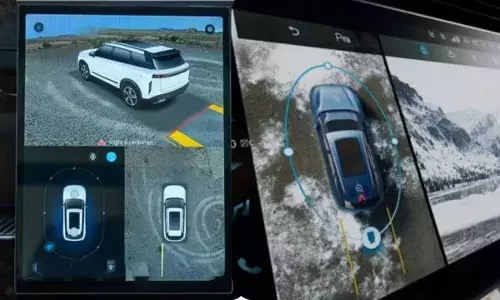 540° Camera : కారు టైరు కింద రాయి ఉన్నా తెలిసిపోతుంది..540 డిగ్రీల టెక్నాలజీతో డ్రైవింగ్ ఇక చాలా ఈజీ.