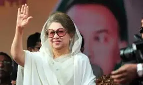 Khaleda Zia: . అమెరికాలోని ఒక ప్రధాన రహదారికి ఖలీదా జియా పేరు