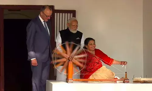 Ahmedabad: పతంగుల పండుగలో సందడి చేసిన మోడీ,  జర్మన్ ఛాన్సలర్ ఫ్రెడరిక్ మెర్జ్‌