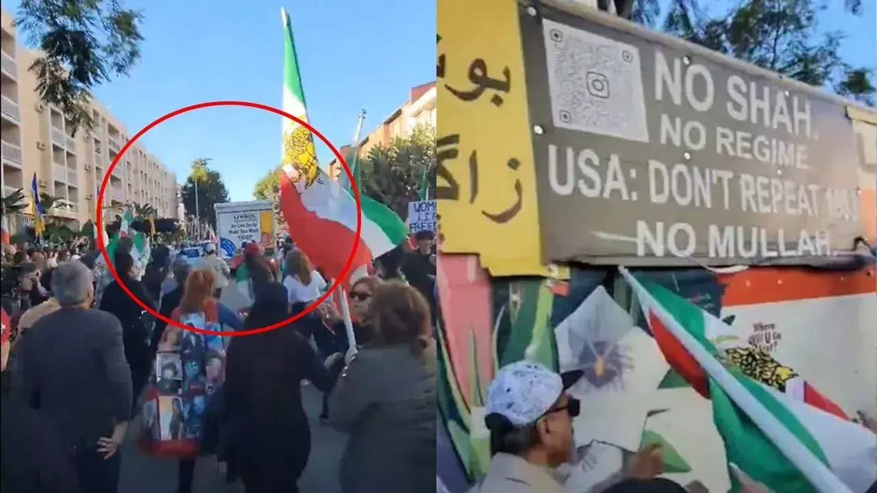 US: లాస్‌ఏంజిల్స్‌లో ఇరాన్ ప్రభుత్వానికి వ్యతిరేకంగా నిరసనలు