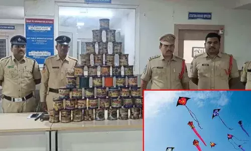 Hyderabad: నిషేధించిన గాలిపటం దారం.. రూ.43 లక్షల విలువైన చైనా మాంజా పోలీసులు స్వాధీనం..