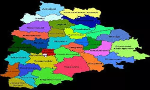 Telangana : తెలంగాణలో జిల్లాలపై జగడం..!