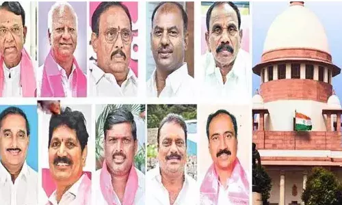 SC: ఎమ్మెల్యేల ఫిరాయింపు... కాసేపట్లో సుప్రీంకోర్టు తీర్పు