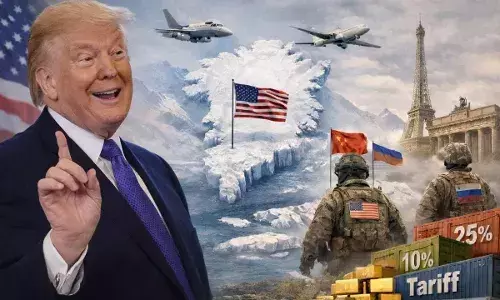 Donald Trump : గ్రీన్‌లాండ్ కొంటానంటున్న ట్రంప్..వద్దంటే టాక్స్ తో కొడతానంటున్న వైనం.