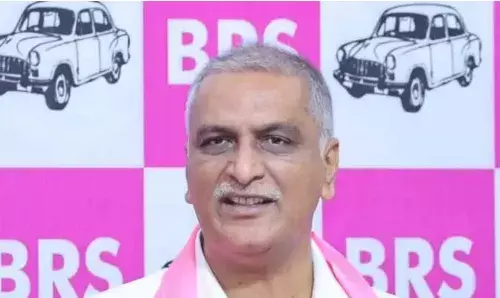 SIT: కాసేపట్లో సిట్ విచారణకు హరీష్ రావు