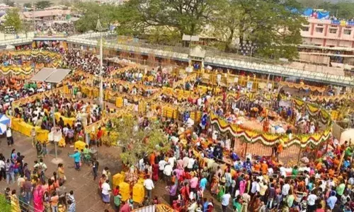 MEDARAM: మేడారం, నాగోబా జాతరలకు పోటెత్తిన భక్తులు