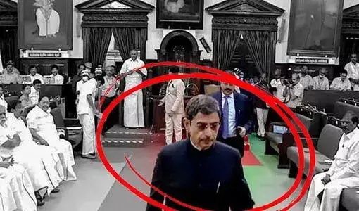 Tamil Nadu:  ప్రసంగం చేయకుండా అసెంబ్లీ నుంచి గ‌వ‌ర్న‌ర్ ఆర్ఎన్ ర‌వి వాకౌట్