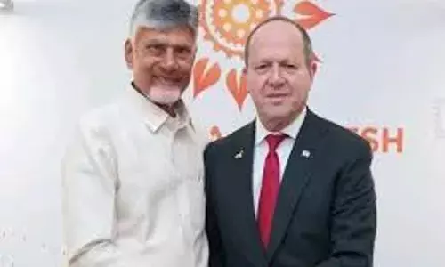 Chandrababu Naidu : ఇండస్ట్రియల్ క్లస్టర్ ఏర్పాటు చేయండి.. ఇజ్రాయెల్ కు చంద్రబాబు ప్రతిపాదన.