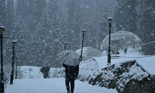 Kashmir Snow: మంచుకురిసే వేళలో .. పుల‌కించిన క‌శ్మీర్‌