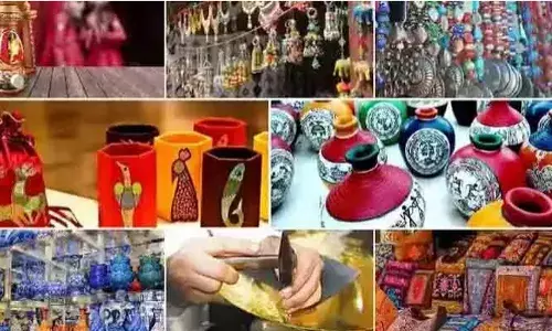 AP: సరిహద్దులు దాటిన ఏపీ హస్త కళల వైభవం