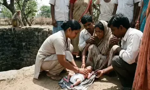 Chattisgarah:15 రోజుల చిన్నారిని బావిలో పడేసిన కోతి.. ప్రాణాలు కాపాడిన డైపర్..
