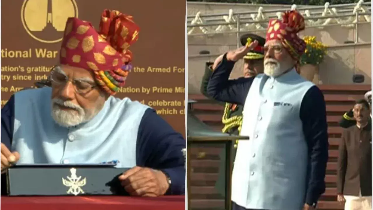 Narendra Modi: గణతంత్ర దినోత్సవ పరేడ్ జాతీయ గర్వానికి నిదర్శనమన్న ప్రధాని మోదీ Narendra Modi: గణతంత్ర దినోత్సవ పరేడ్ జాతీయ గర్వానికి నిదర్శనమన్న ప్రధాని మోదీ