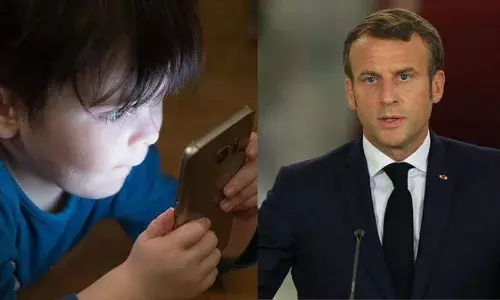 France:  ఫ్రాన్స్‌ లో  15 ఏళ్లలోపు పిల్లలకు సోషల్‌ మీడియా నిషేధం..