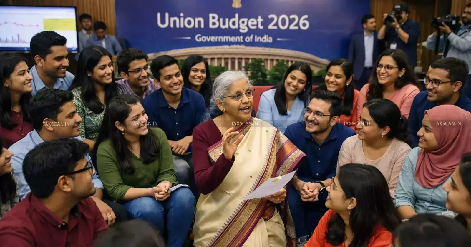 Nirmala Sitharaman: బడ్జెట్ తర్వాత విద్యార్థులతో మంత్రి నిర్మల భేటీ..