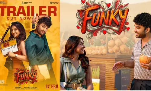 Funky Trailer :  ఫంకీ ట్రైలర్ - ప్రామిసింగ్ ఫన్ రైడ్
