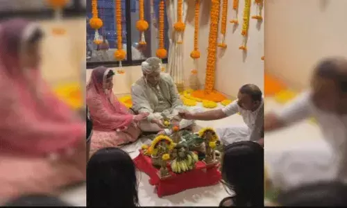 ఆడంబరమైన పెళ్లికి బదులుగా ఇల్లు కొనుక్కున్న జంట.. కొత్త ఫ్లాట్‌లోనే పెళ్లి