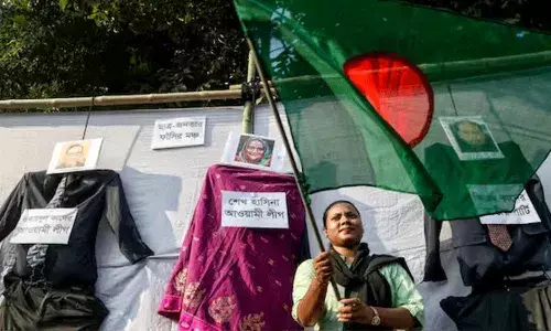 Bangladesh: ఎన్నికల్లో బీఎన్పీ ఘన విజయం.. భారత్ లో ఉన్నషేక్ హసీనాను అప్పగించాలని డిమాండ్ Bangladesh: ఎన్నికల్లో బీఎన్పీ ఘన విజయం.. భారత్ లో ఉన్నషేక్ హసీనాను అప్పగించాలని డిమాండ్