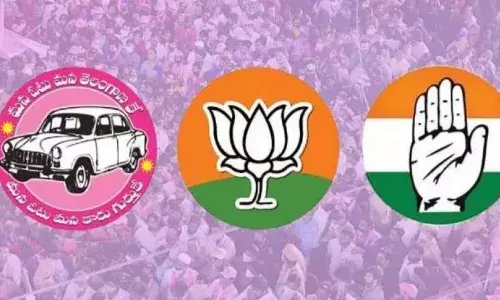 Telangana Municipal Polls : తెలంగాణలో పార్టీల కుమ్మక్కు.. ఇదేం రాజకీయం. Telangana Municipal Polls : తెలంగాణలో పార్టీల కుమ్మక్కు.. ఇదేం రాజకీయం.