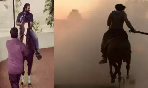 Prabhas :  ప్రభాస్ హార్స్ రైడింగ్ ఫైట్ పూర్తి చేశాడట