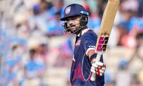 Tirupati: తిరుమల ఆలయాన్ని సందర్శించిన అమెరికా క్రికెటర్లు..