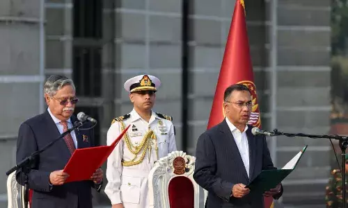 Bangladesh: బంగ్లాదేశ్‌ ప్రధానిగా తారిఖ్‌ రహ్మాన్‌ ప్రమాణం