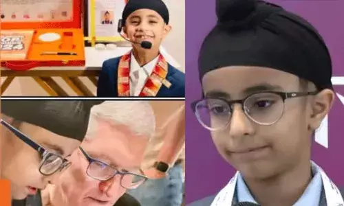 ఎనిమిదేళ్ల రణ్‌వీర్ సచ్‌దేవా.. ఇండియా AI ఇంపాక్ట్ సమ్మిట్ లో అతి పిన్న వయస్కుడైన స్పీకర్