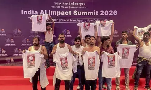 AI SUMMIT: ఏఐ సదస్సులో కాంగ్రెస్ ఆందోళనపై తీవ్ర దుమారం