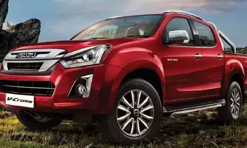 Isuzu V-Cross : కొండలైనా, గుట్టలైనా తగ్గేదేలే.. ఇసుజు కొత్త పిక్-అప్ ఎస్‌యూవీ అదిరిపోయింది.