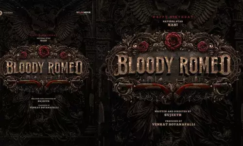 Nani as Bloody Romeo  :  బ్లడీ రోమియో అంటూ నాని హల్చల్.