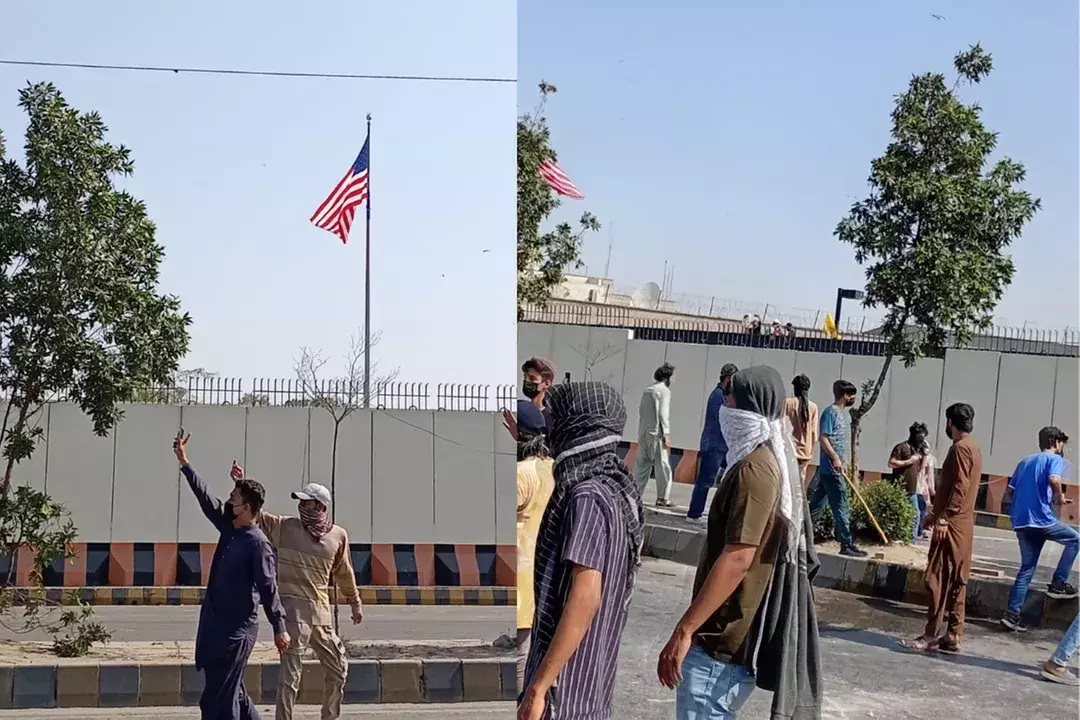 Ayatollah Ali Khamenei: కరాచీలోని అమెరికా కాన్సులేట్ పై నిరసనకారుల దాడి,