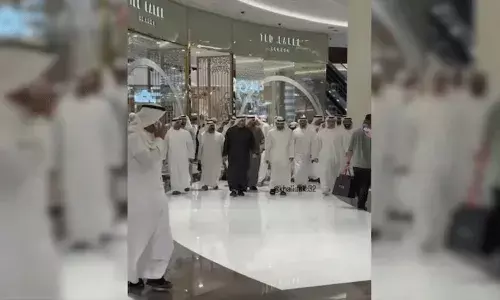 ఇరాన్ దాడుల మధ్య దుబాయ్ మాల్‌ సందర్శించిన యుఎఇ అధ్యక్షుడు