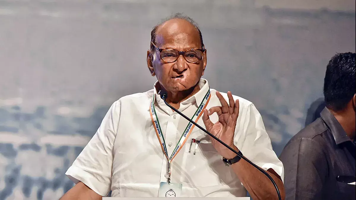Sharad Pawar : ఎంవీఏ రాజ్యసభ అభ్యర్థిగా శరద్ పవార్