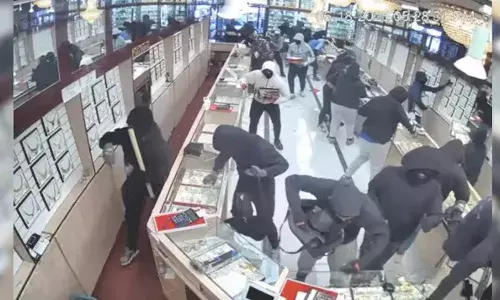 California: ఇండో-అమెరికన్ జ్యూయలరీ షాపులో చోరీ.. రూ.16 లక్షల విలువైన ఆభరణాలు దోచుకెళ్లిన దొంగలు..